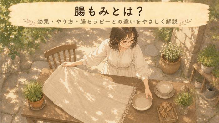 【基礎から】腸もみとは？自分でできるお腹のセルフケアの基本