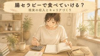 【お金のリアル】腸セラピストの収入は？フルタイム・副業・自宅サロンの実際
