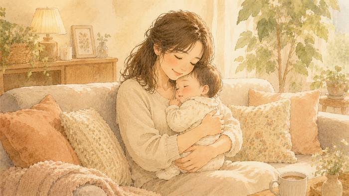 腸セラピーの視点で、赤ちゃんは「触れあいの教科書」