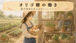 【腸活食材の基本】オリゴ糖の働きと毎日の暮らしへの取り入れ方