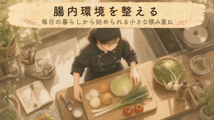 【5つの方法】腸内環境を整えるには？毎日の食事と生活でできる整え方