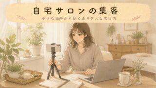【集客の3本柱】自宅サロン集客で失敗しない方法！SNS・口コミ・リピート