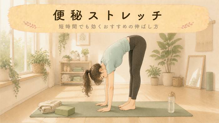 【寝ながら】便秘ストレッチ5選！家でできる静かなお腹体操