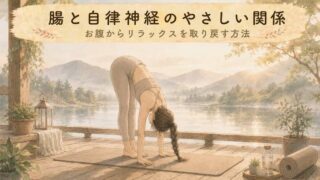 【呼吸で整える】腸と自律神経の関係！交感・副交感を整える視点