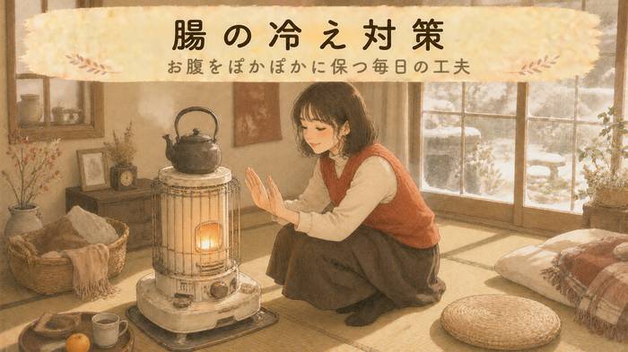 【あたためケア】腸の冷え対策！お腹の冷えとやさしいケア