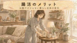 【意外な広がり】腸活のメリットとは？暮らし・気分・人間関係への効果