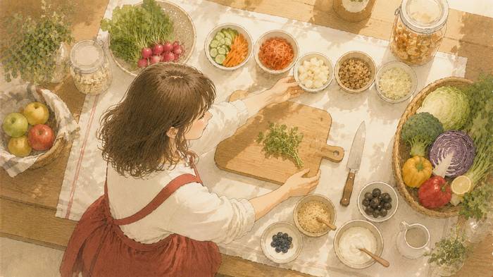 腸セラピーの視点で、食材選びは「家族への愛情表現」